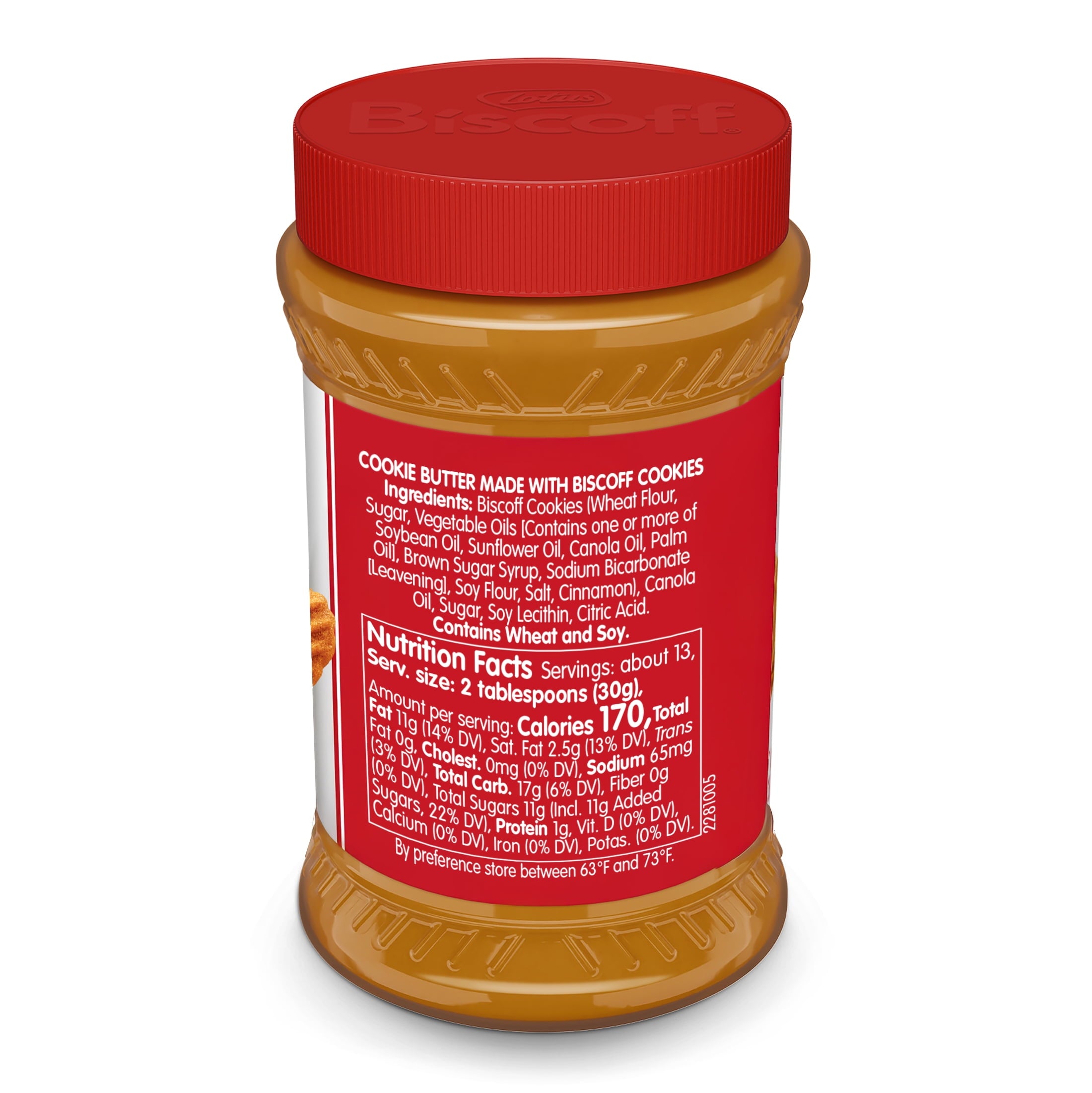 Lotus Biscoff Creamy Cookie Butter, 14.1 oz.