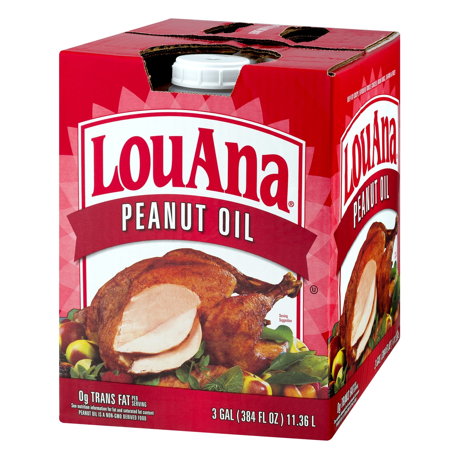 LouAna Peanut Oil, 3 Gallon