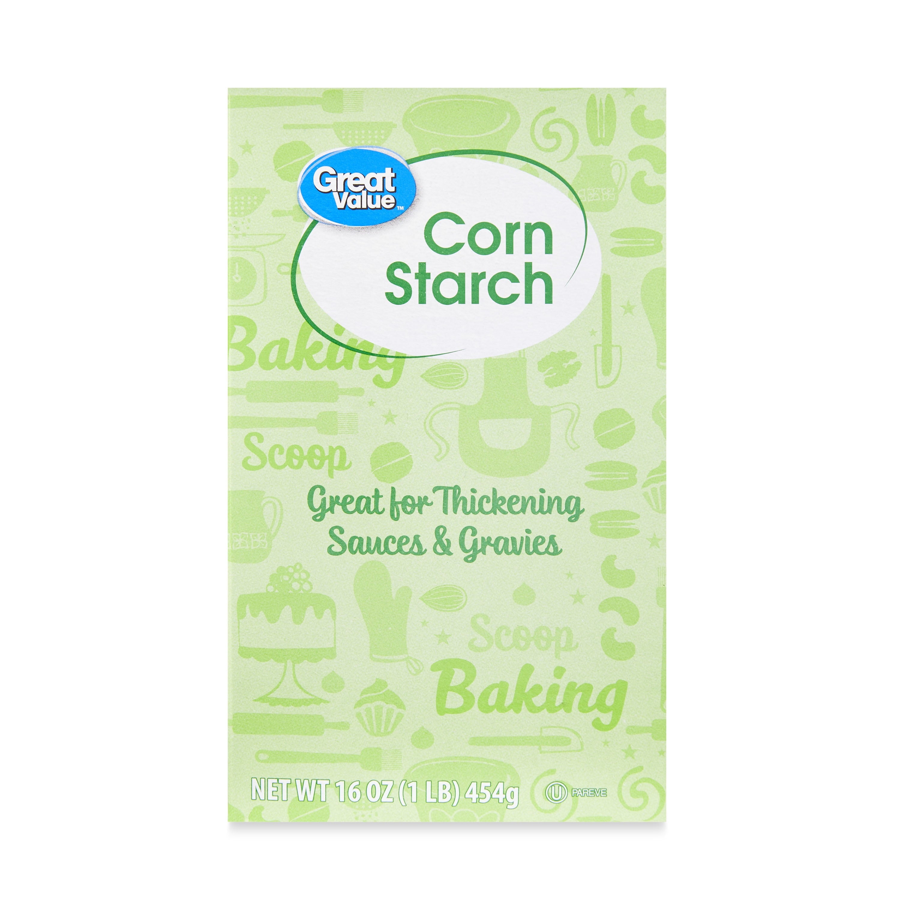 Great Value Corn Starch, 16 oz