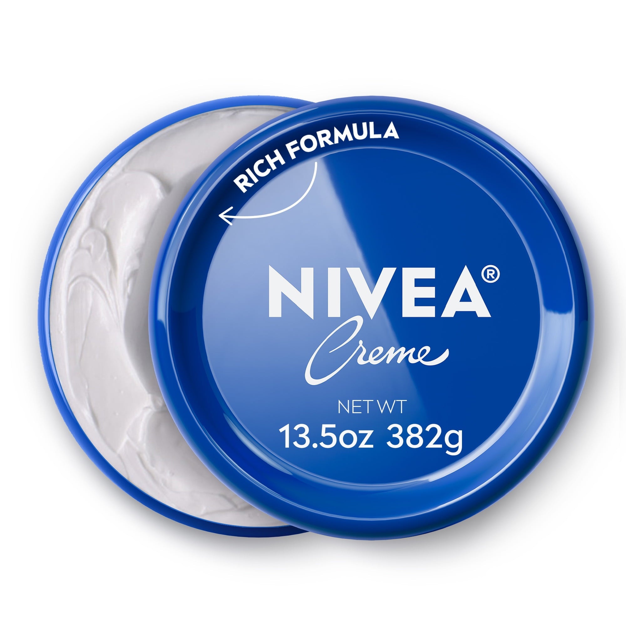 NIVEA Creme Body, Face and Hand Moisturizing Cream, Provitamin B5, Daily Moisturizer, 13.5 oz
