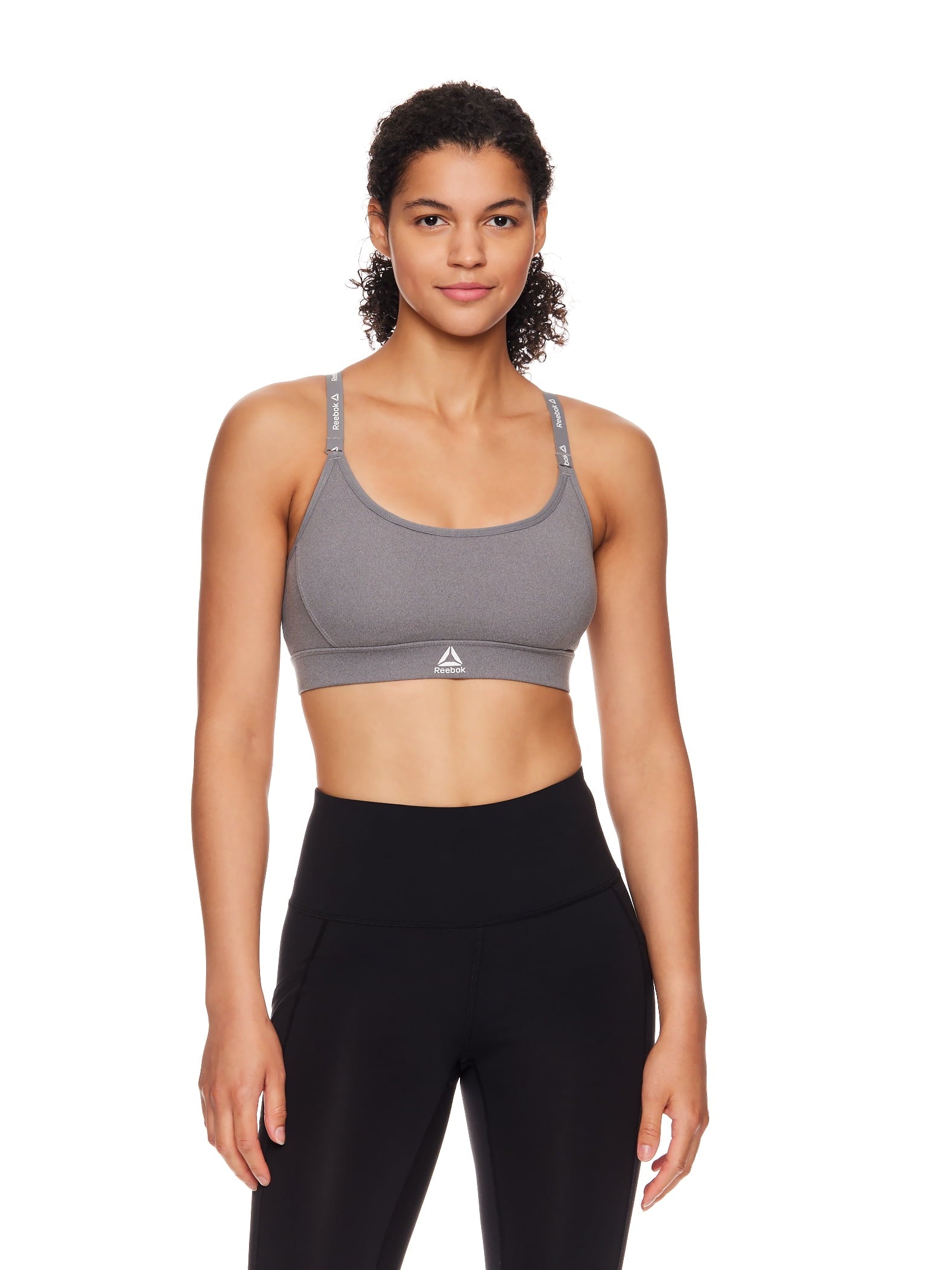 Reebok Women's and Women's Plus Low Impact Favorite Bra with Removable Cups, Sizes XS-4X