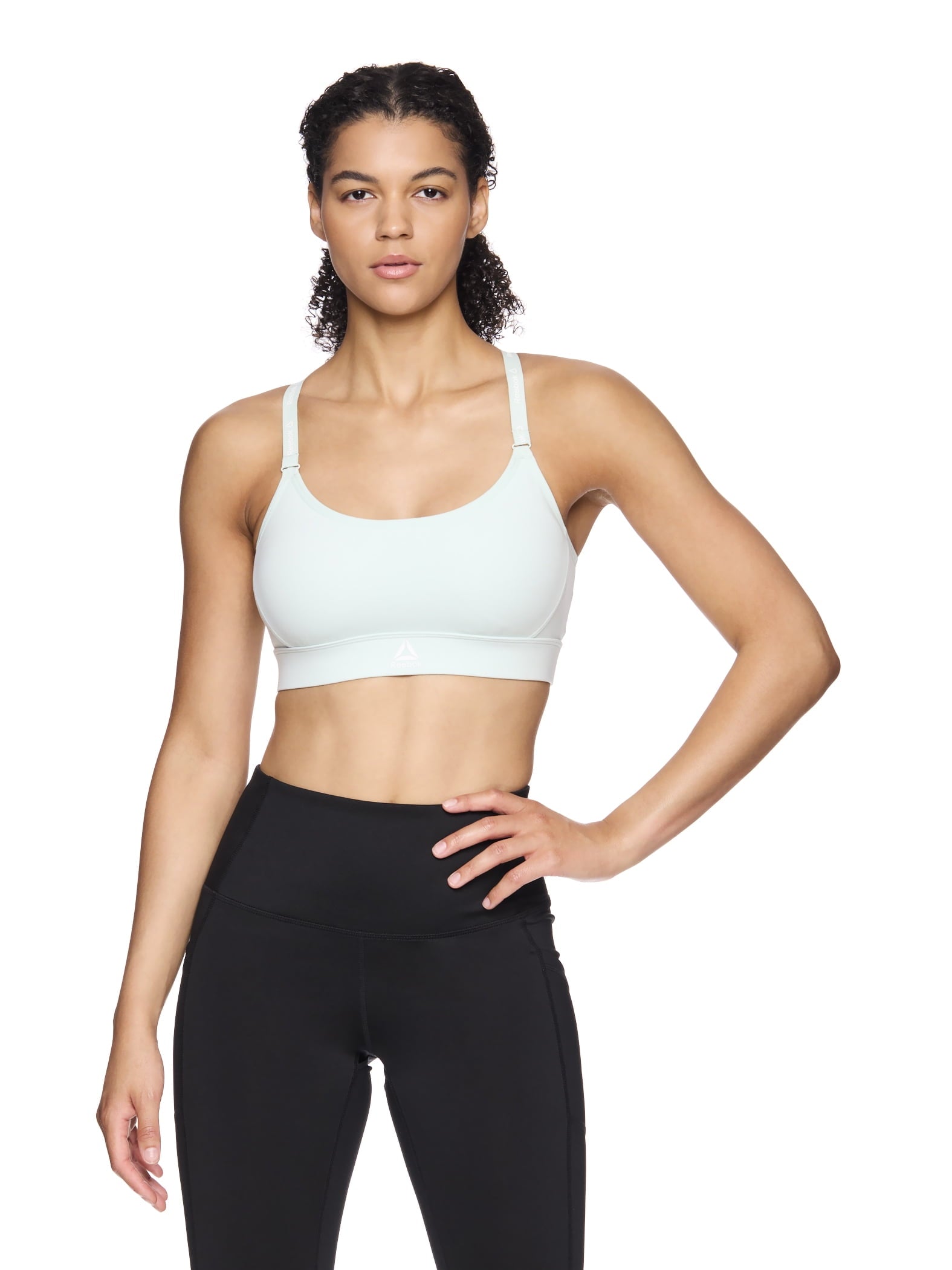 Reebok Women's and Women's Plus Low Impact Favorite Bra with Removable Cups, Sizes XS-4X