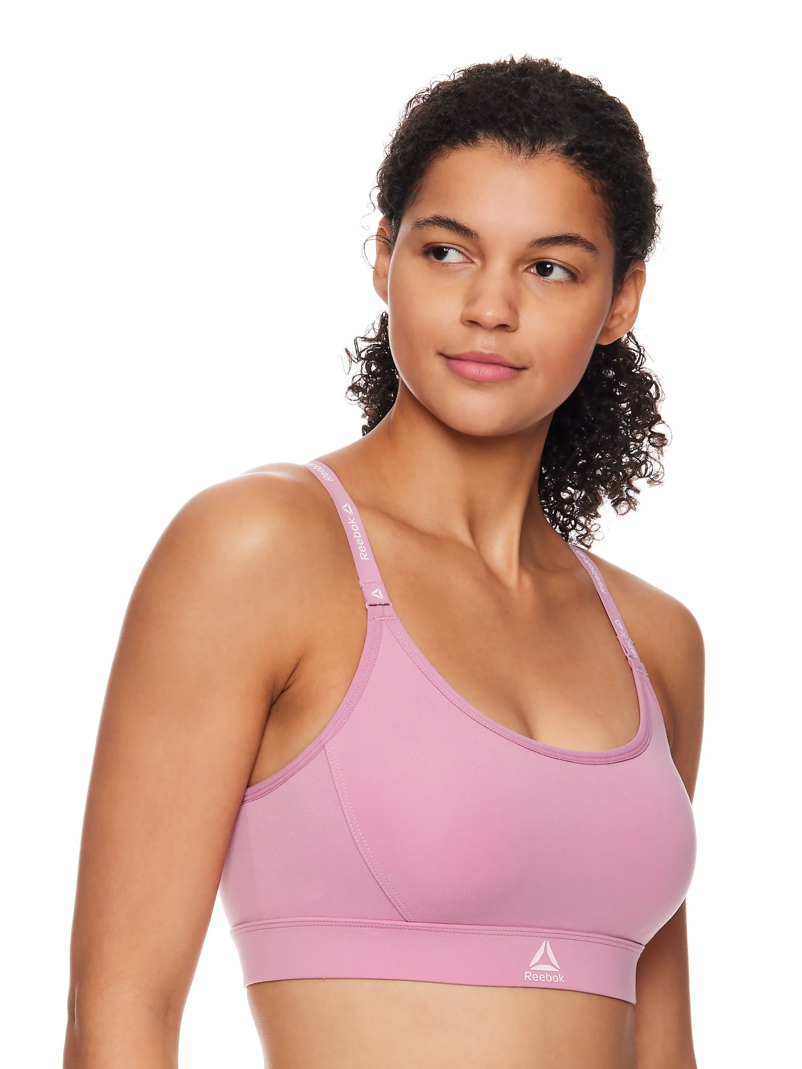 Reebok Women's and Women's Plus Low Impact Favorite Bra with Removable Cups, Sizes XS-4X