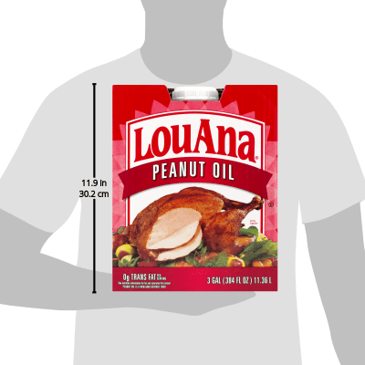 LouAna Peanut Oil, 3 Gallon