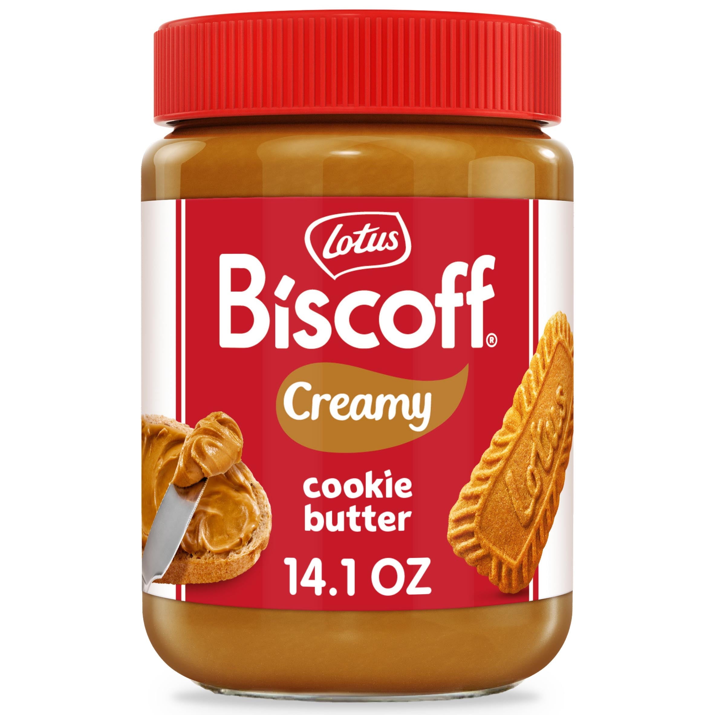 Lotus Biscoff Creamy Cookie Butter, 14.1 oz.